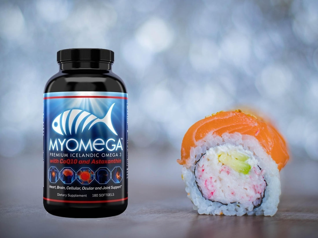 MYOMEGA: The Omega 3 supplement that uses synergy to go way beyond general health.