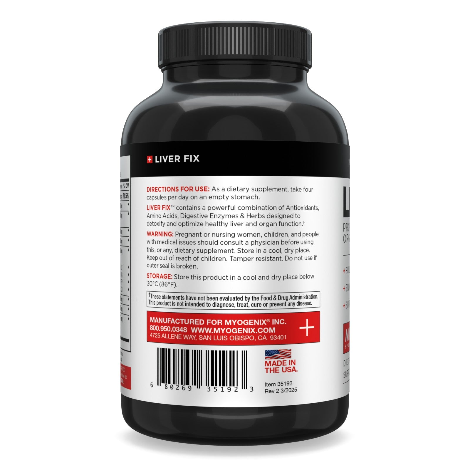 LIVER FIX™ – MYOGENIX Sports Nutrition