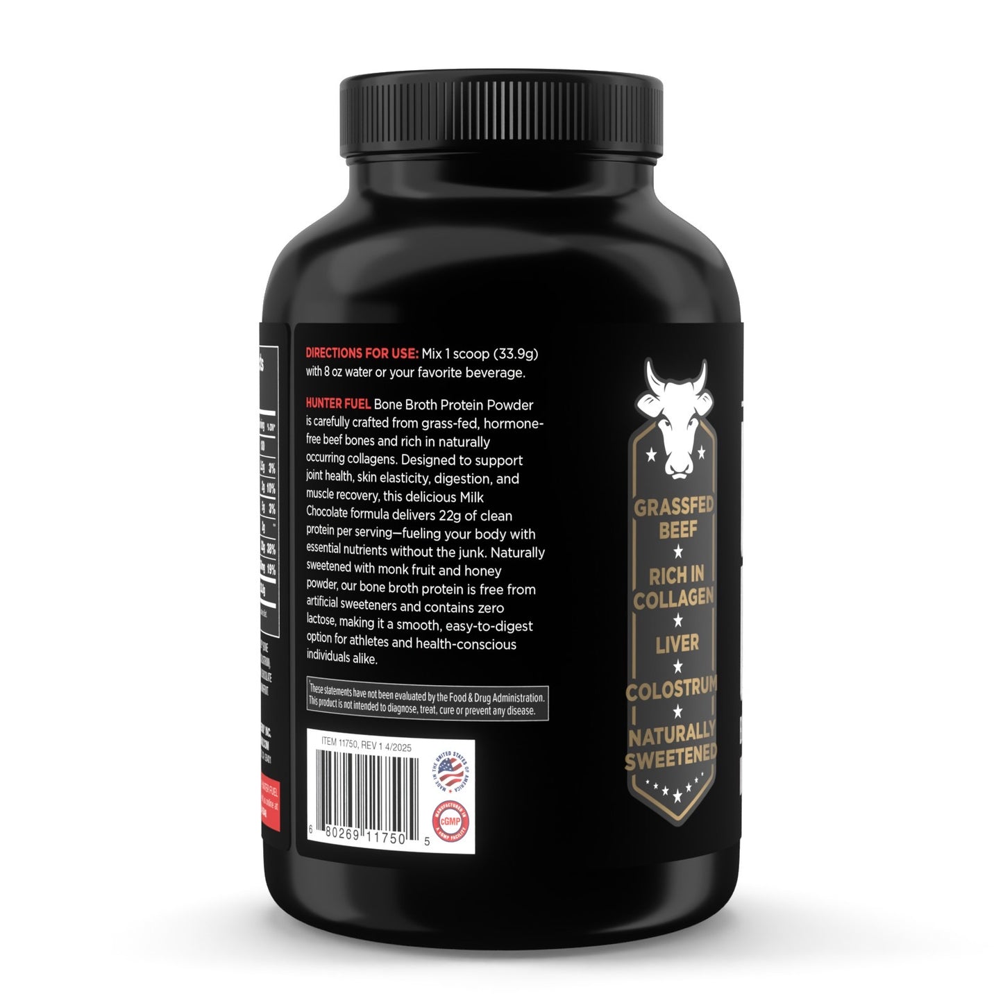 HUNTER FUEL Bone Broth Protein