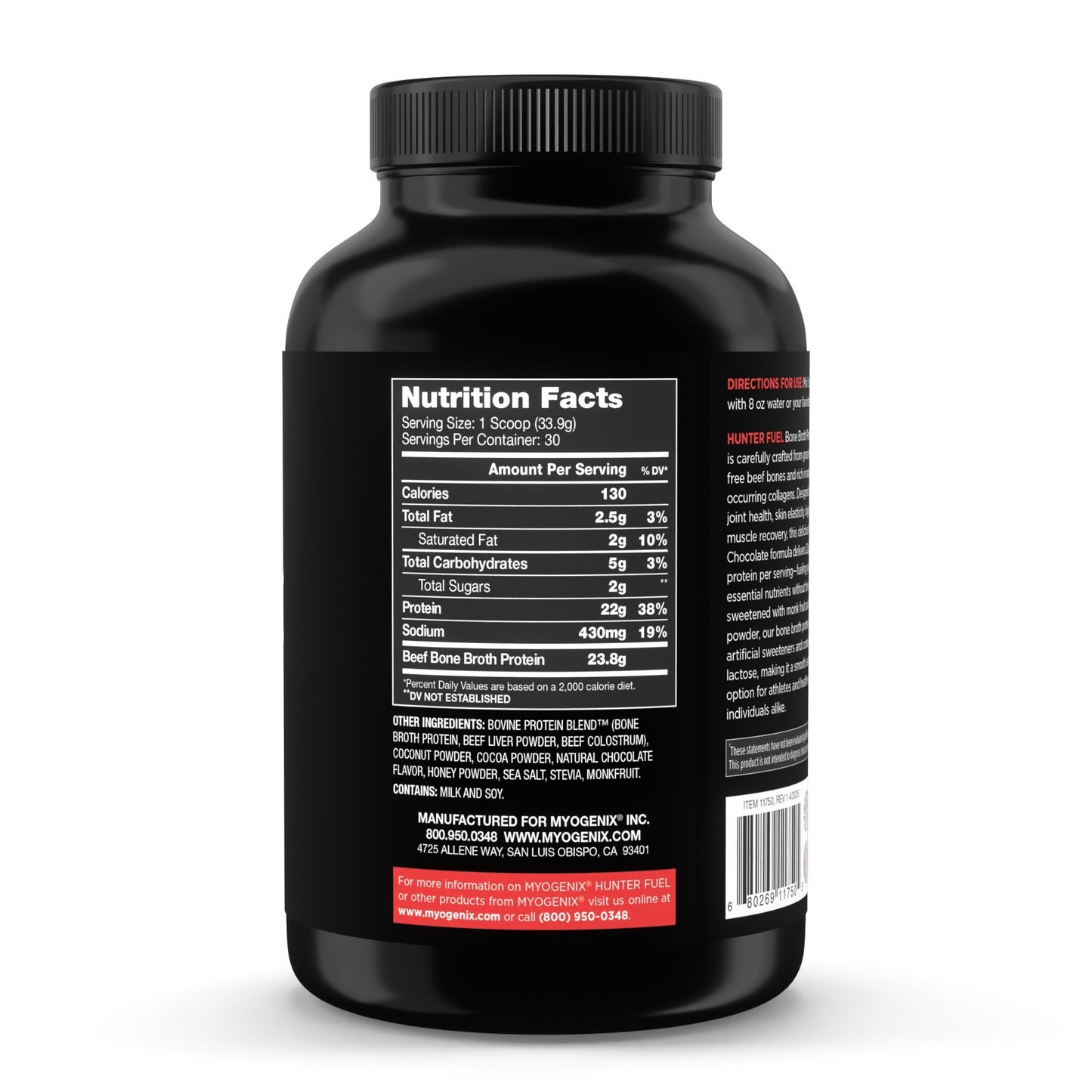 HUNTER FUEL Bone Broth Protein