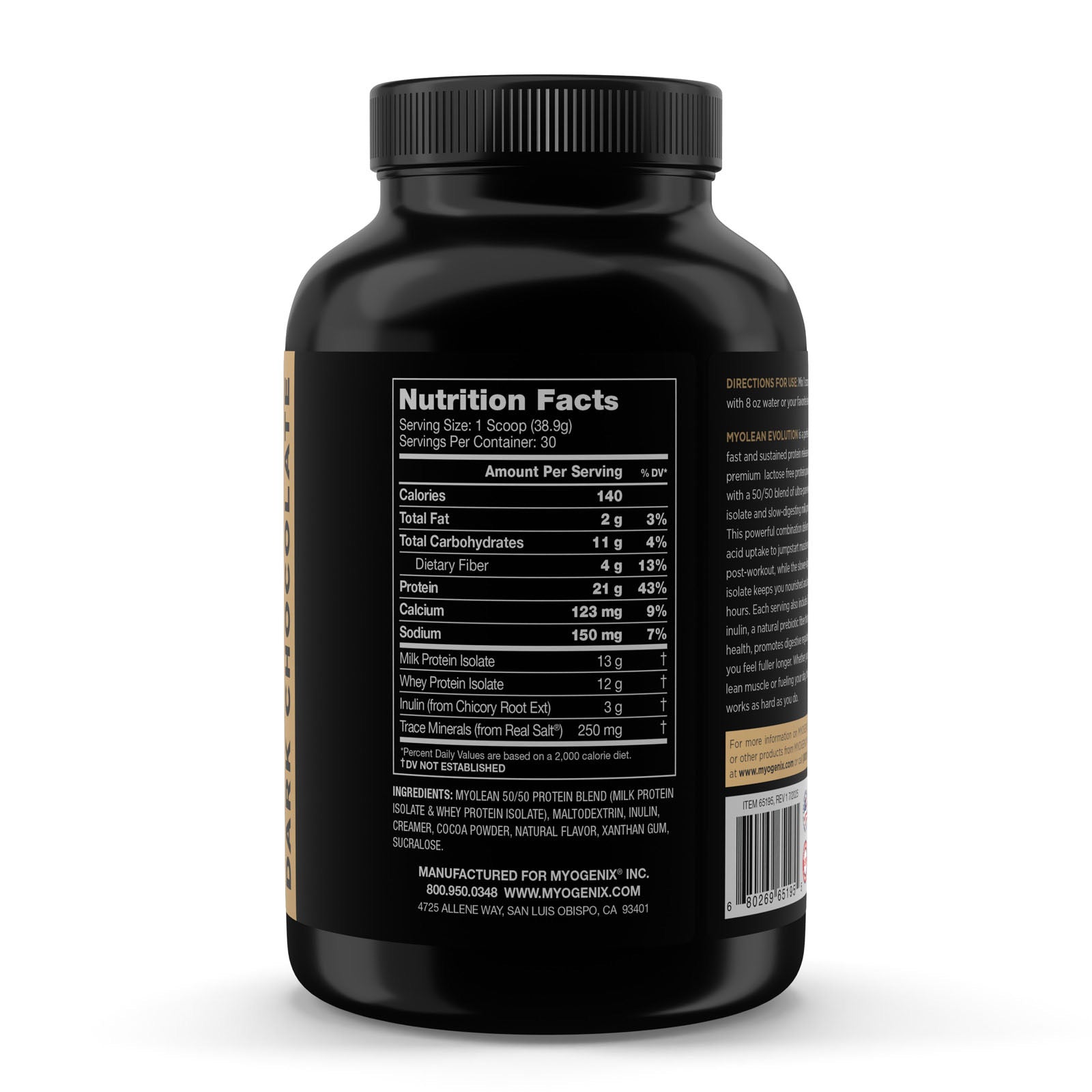 MYOLEAN Meal Replacement – MYOGENIX Sports Nutrition